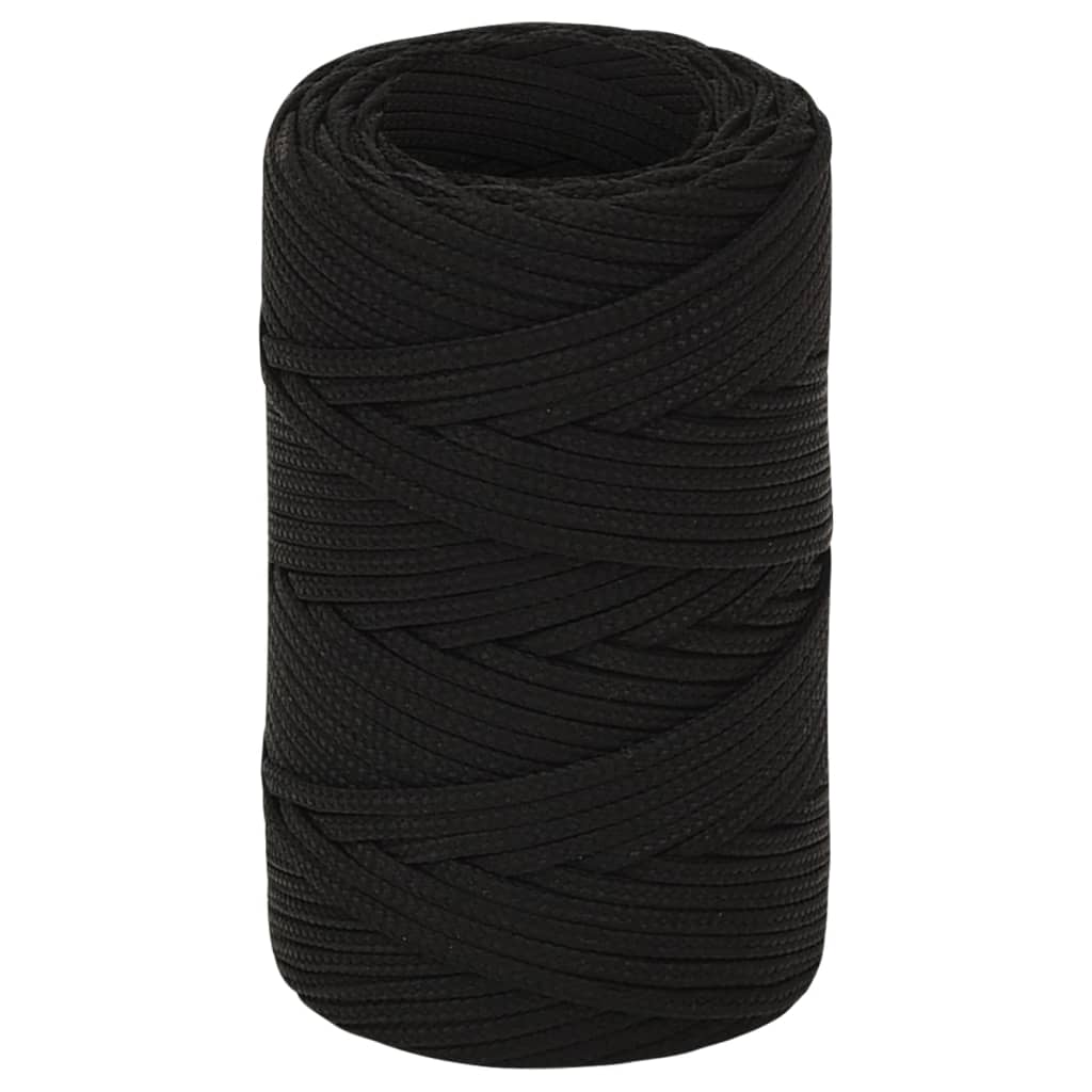 Work Rope Black 2 mm 250 m Polyester