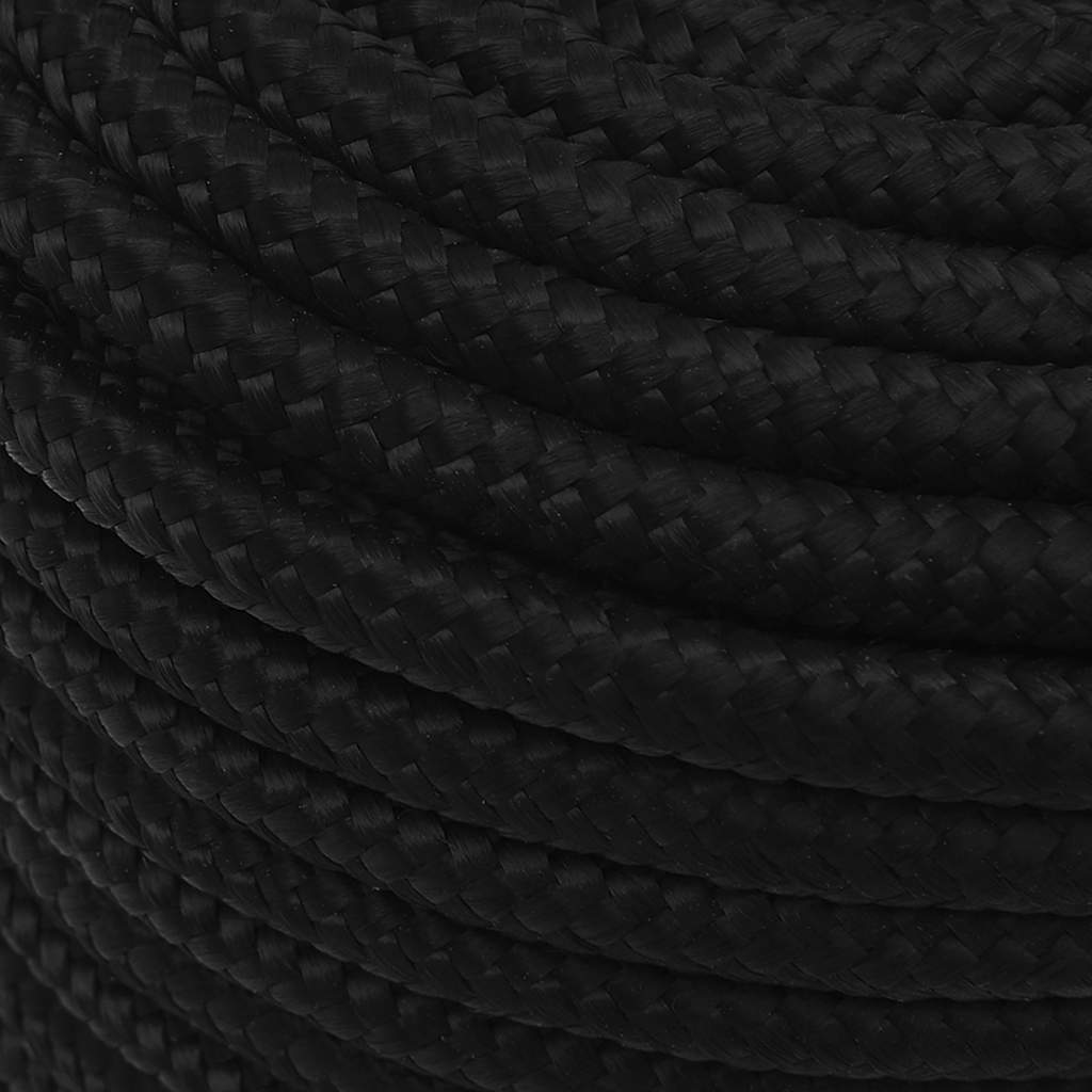 Work Rope Black 12 mm 250 m Polyester