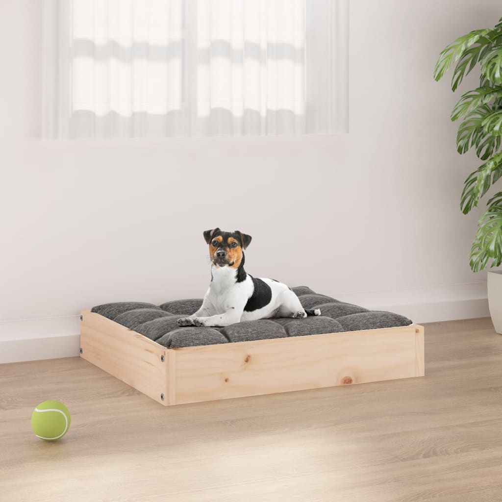 Dog Bed 51,5x44x9 cm Solid Wood Pine