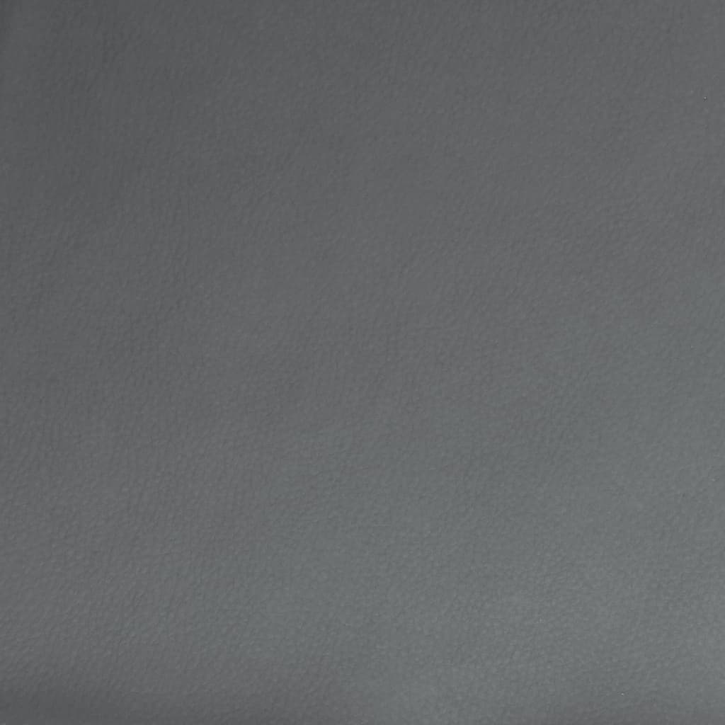 Massage Chair Grey Faux Leather