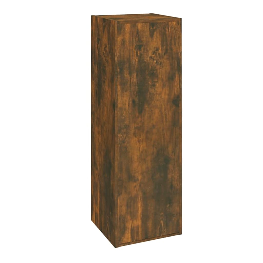 5 Piece TV Cabinet Set Smoked Oak Engineered Wood