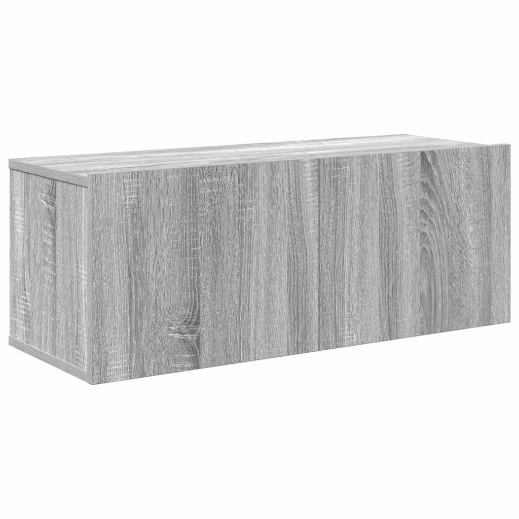 3 Piece TV Cabinet Set Grey Sonoma Engineered Wood