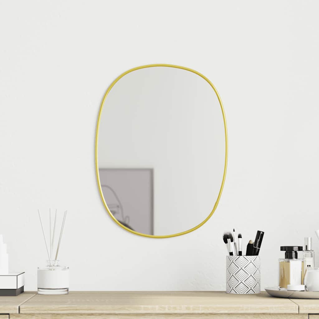 Wall Mirror Gold 40x30 cm
