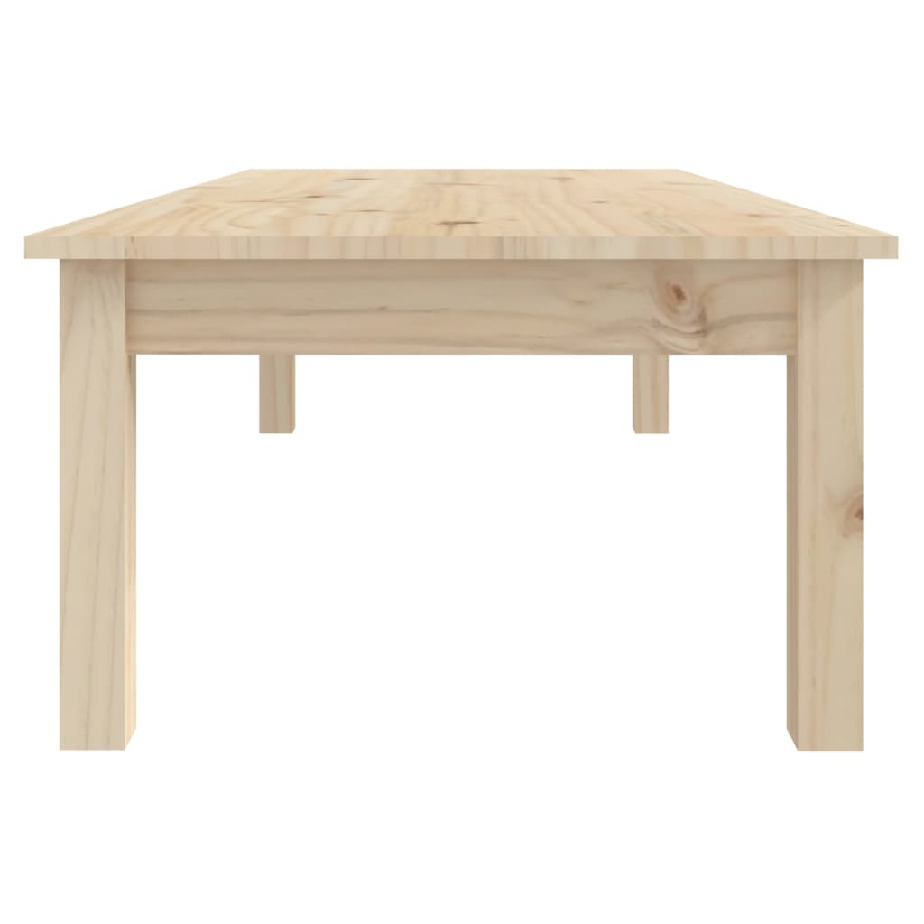 814234 vidaXL Coffee Table 110x50x30 cm Solid Wood Pine