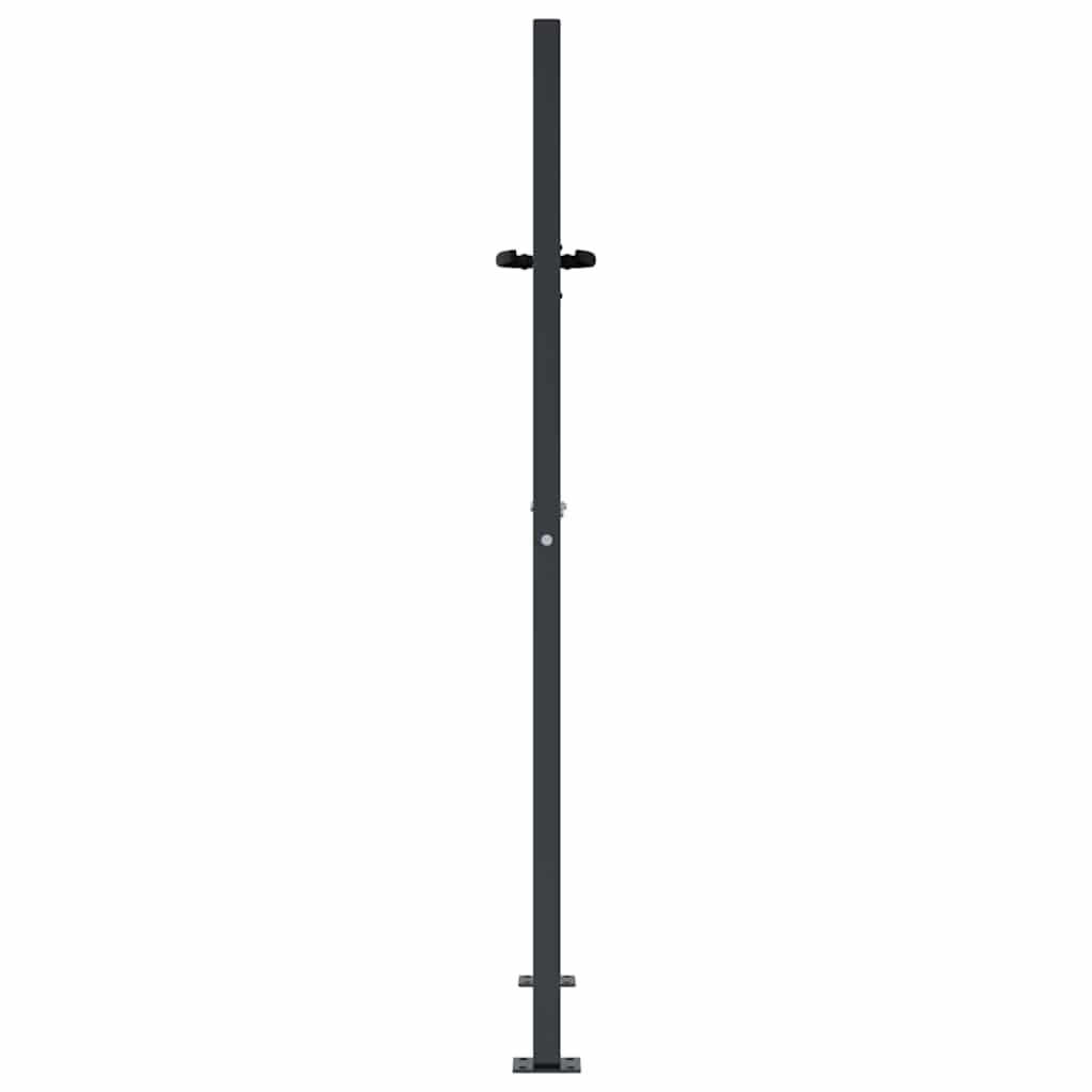 Garden Gate Anthracite 100x150 cm Steel Grass Design