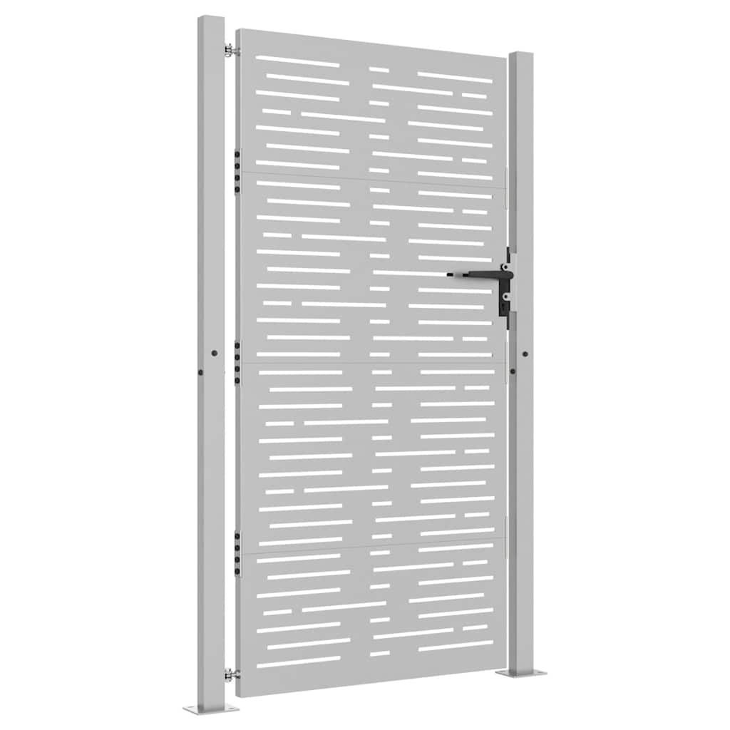 Garden Gate 100x175 cm Corten Steel Square Design