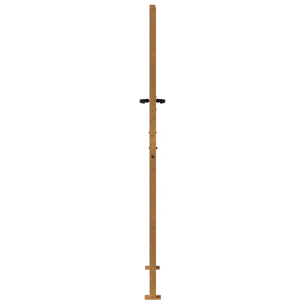 Garden Gate 100x175 cm Corten Steel Square Design
