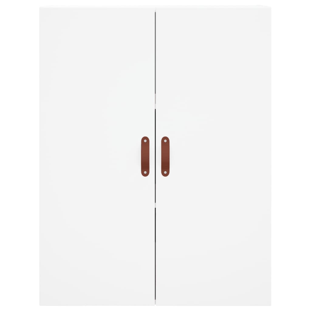 Highboard White 69,5x34x180 cm Engineered Wood