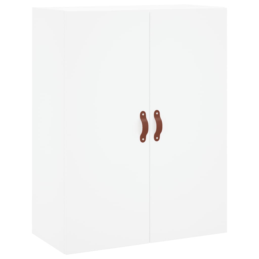 Highboard White 69,5x34x180 cm Engineered Wood