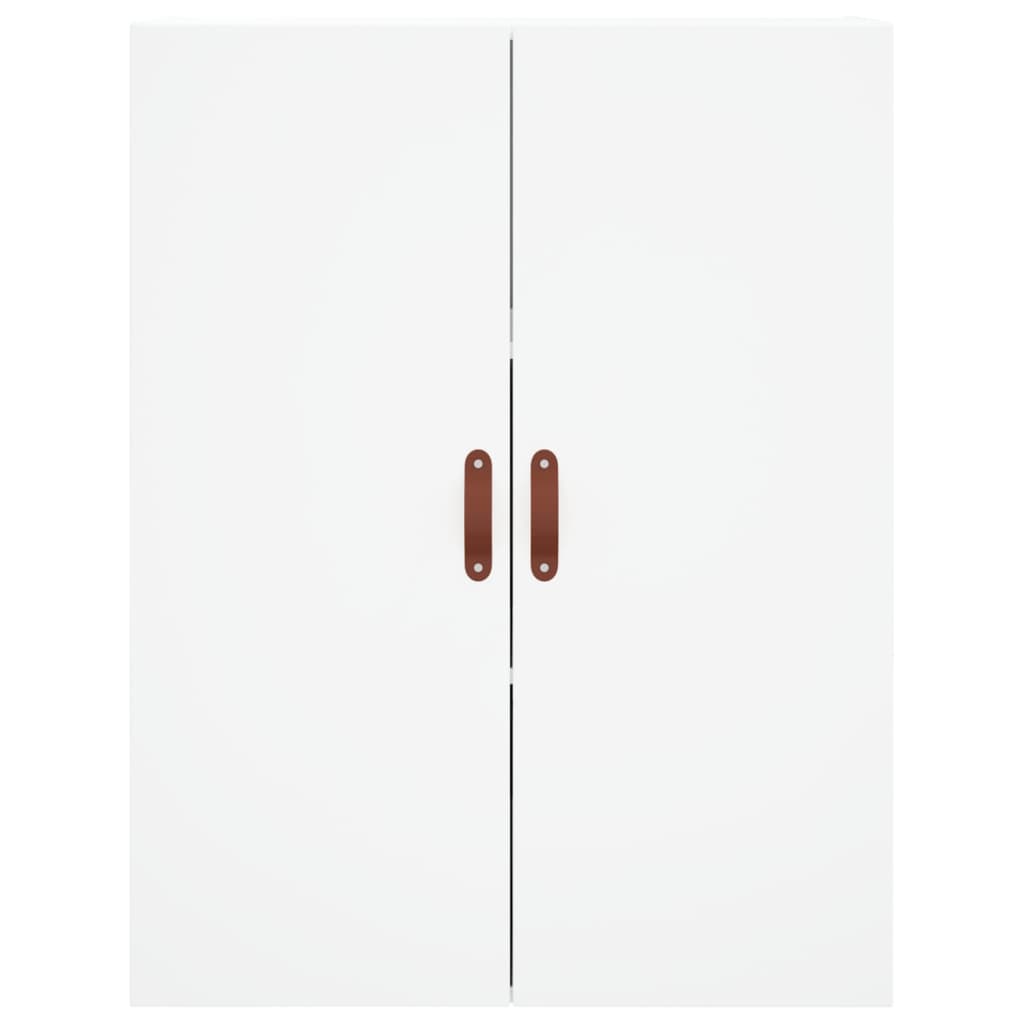 Highboard White 69,5x34x180 cm Engineered Wood