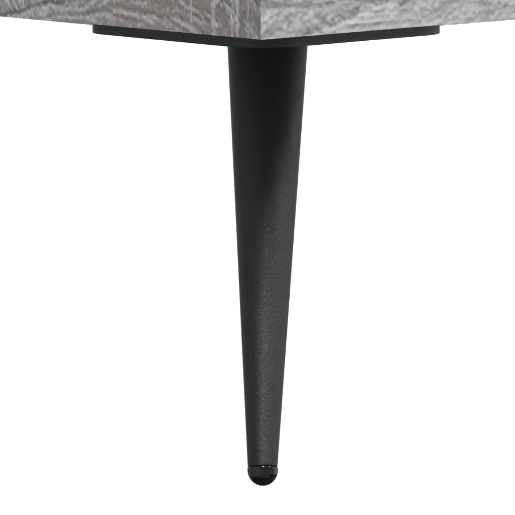 Highboard Grey Sonoma 69,5x34x180 cm Engineered Wood