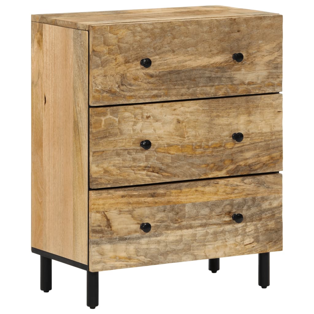 Side Cabinet 60x33x75 cm Solid Wood Mango