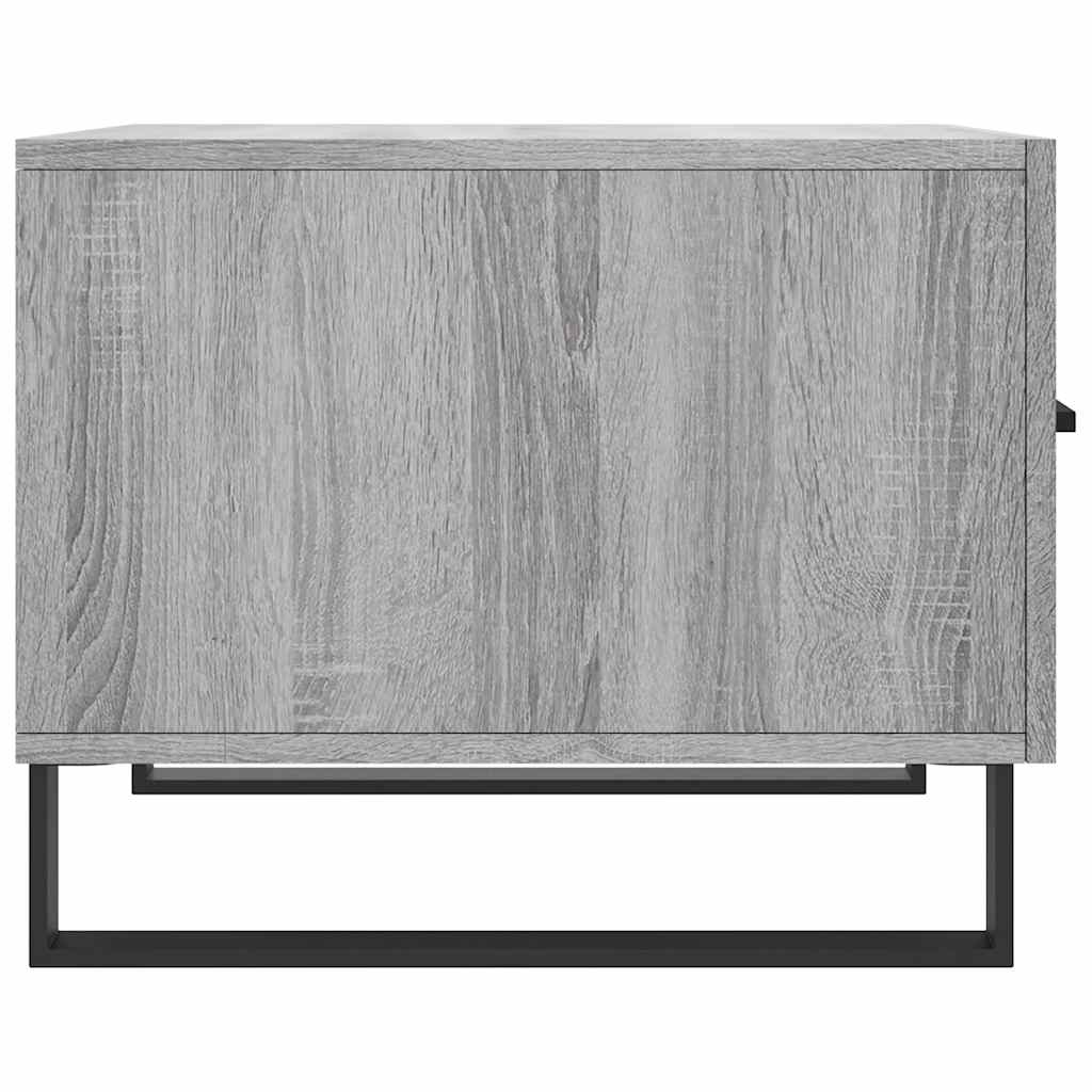 Coffee Table Grey Sonoma 50x50x40 cm Engineered Wood