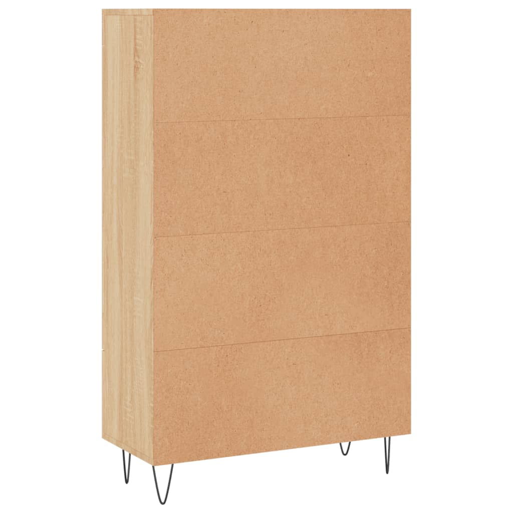 Highboard Sonoma Oak 69.5x31x115 cm Engineered Wood