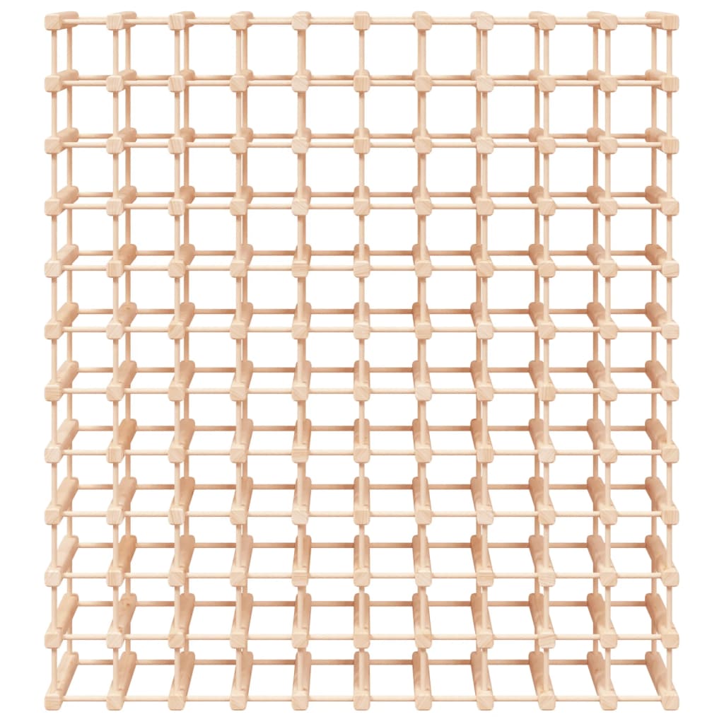 Wine Rack for 120 Bottles 112,5x23x123,5 cm Solid Wood Pine