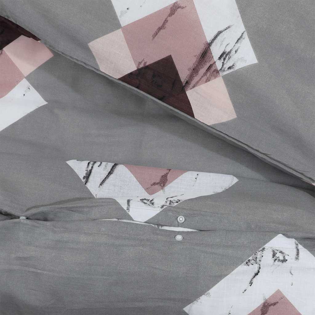 Duvet Cover Set Multicolour 240x220 cm Cotton