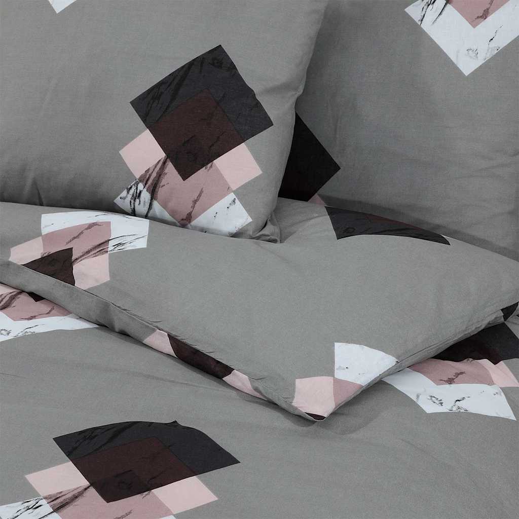Duvet Cover Set Multicolour 240x220 cm Cotton