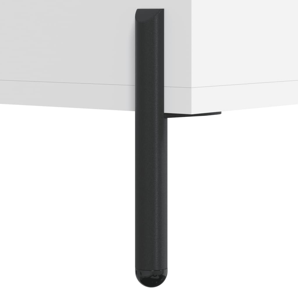 Coffee Table White 90x50x40 cm Engineered Wood