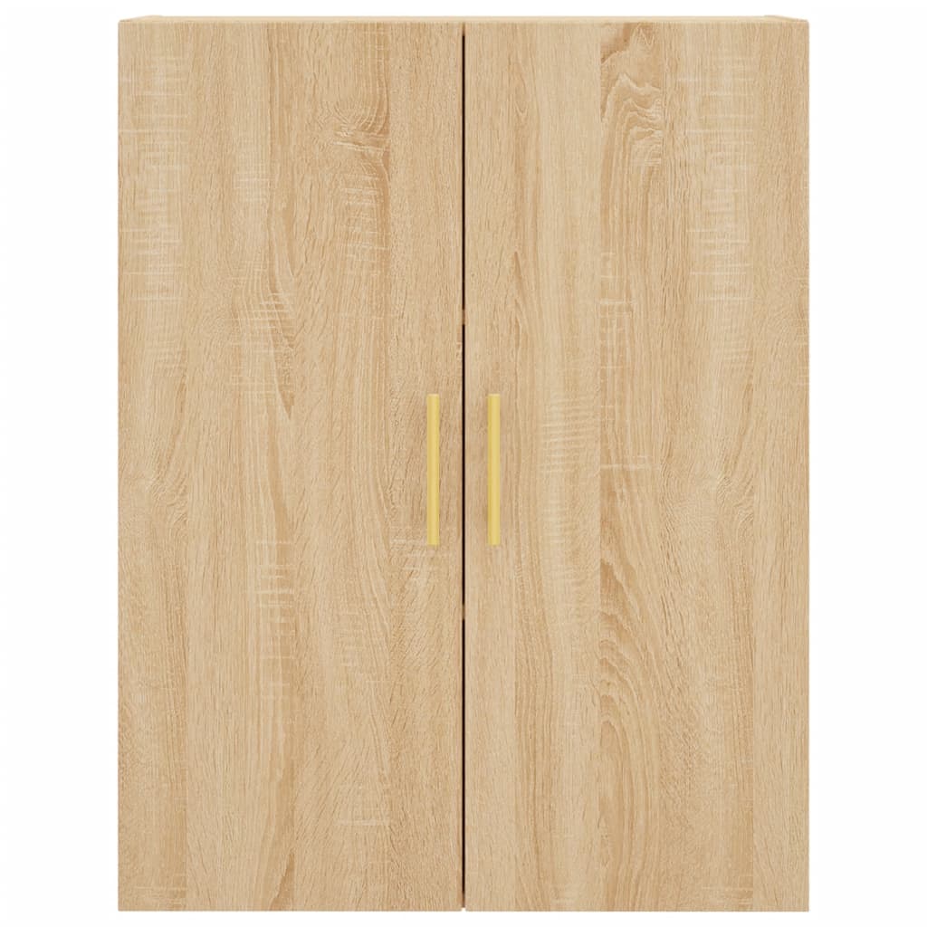Highboard Sonoma Oak 69.5x34x180 cm Engineered Wood