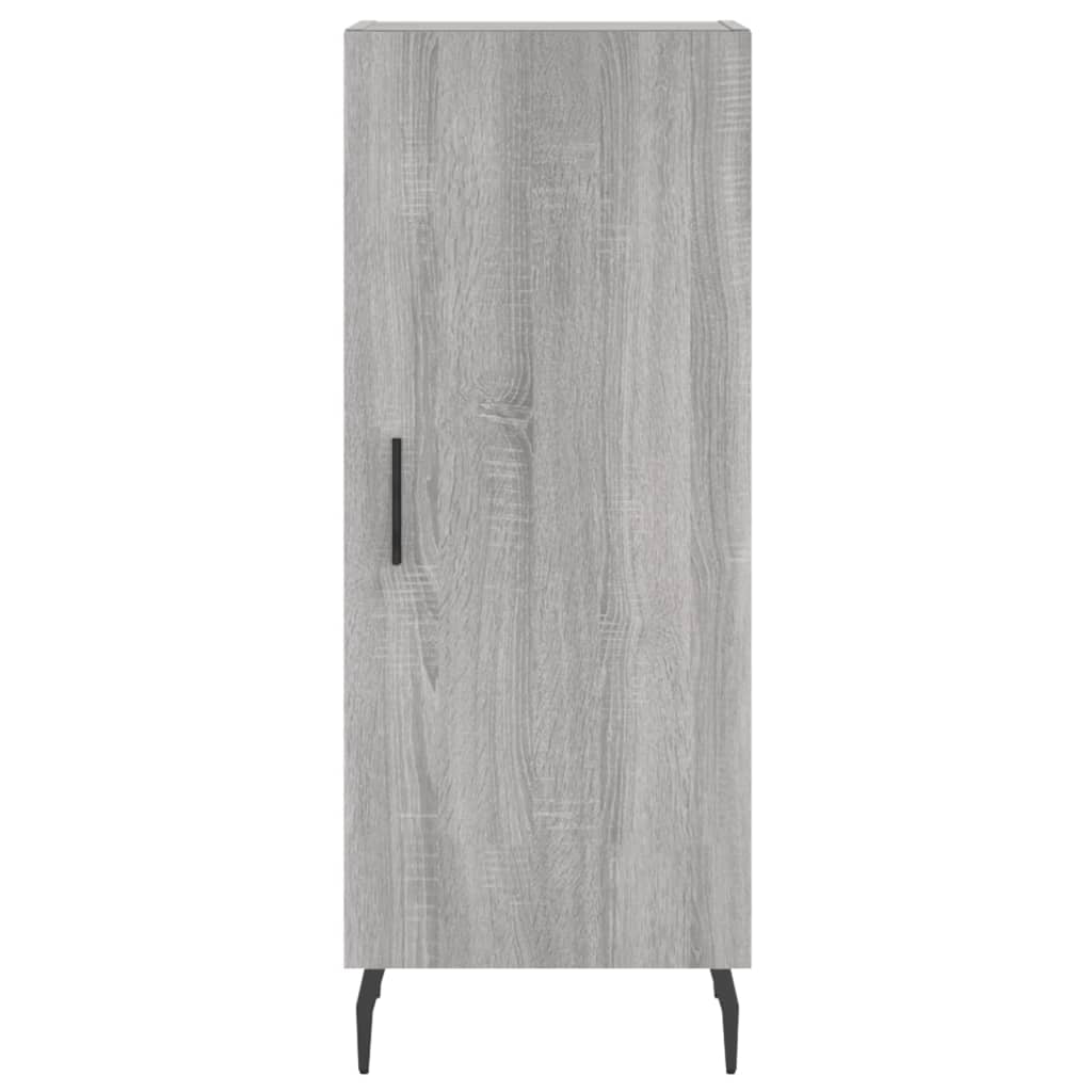 Highboard Grey Sonoma 34,5x34x180 cm Engineered Wood