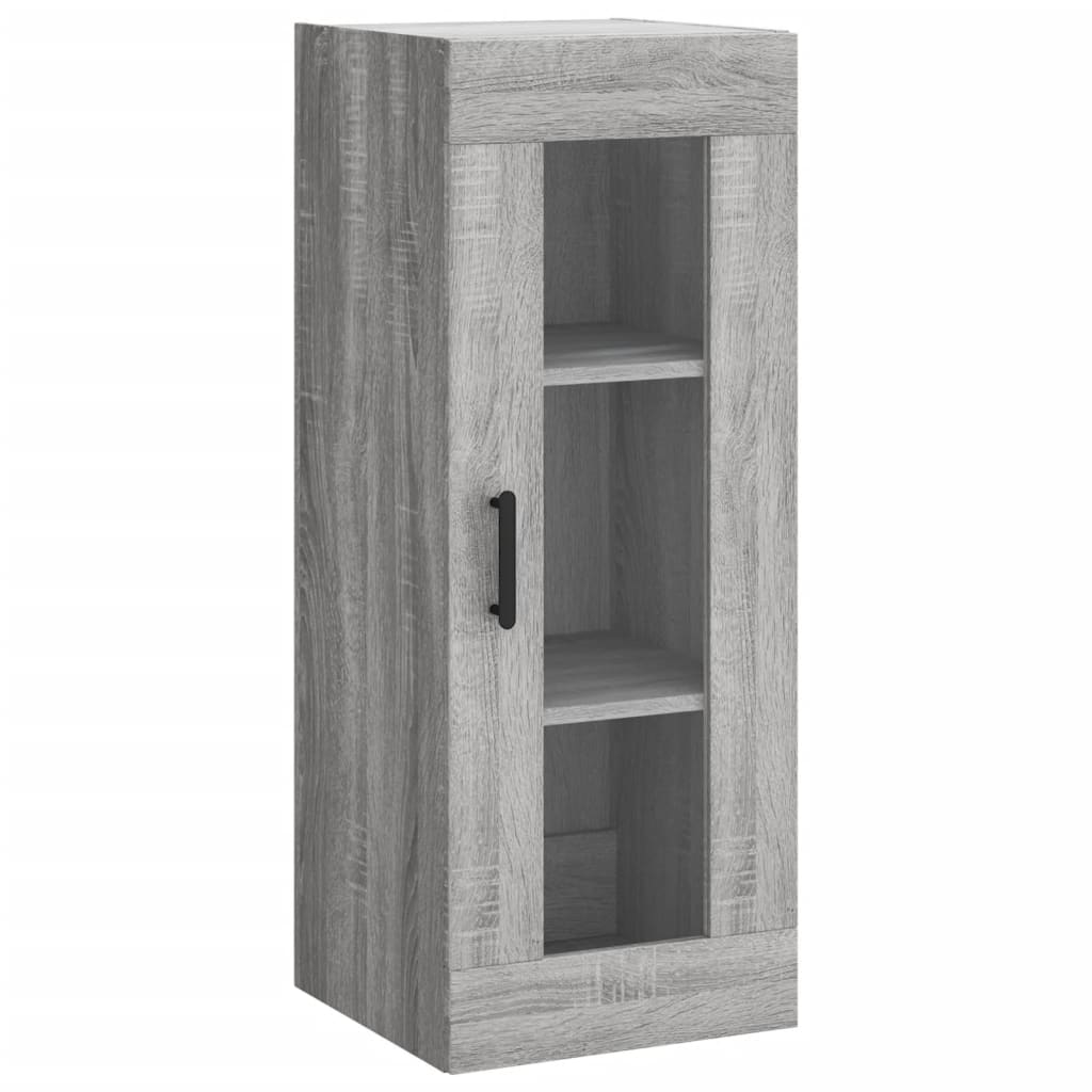 Highboard Grey Sonoma 34,5x34x180 cm Engineered Wood