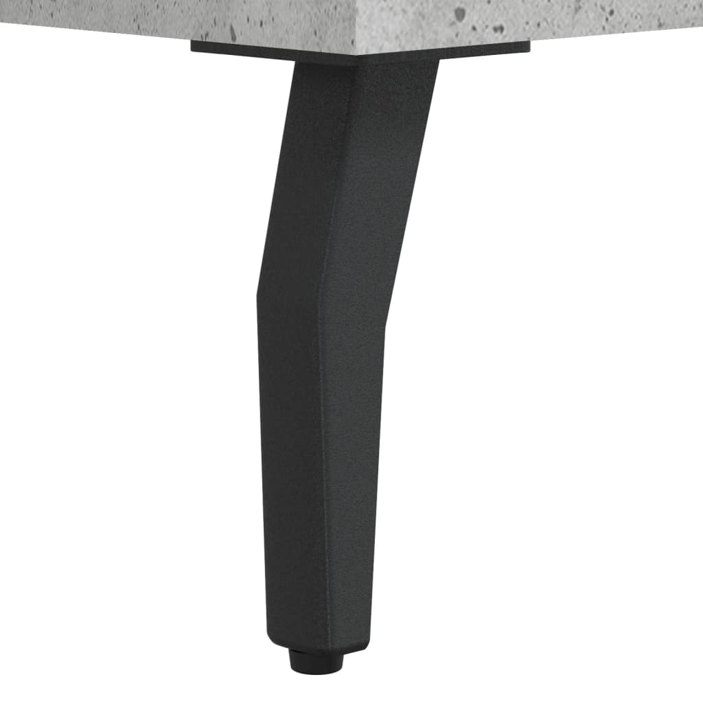 Highboard Concrete Grey 34,5x34x180 cm Engineered Wood