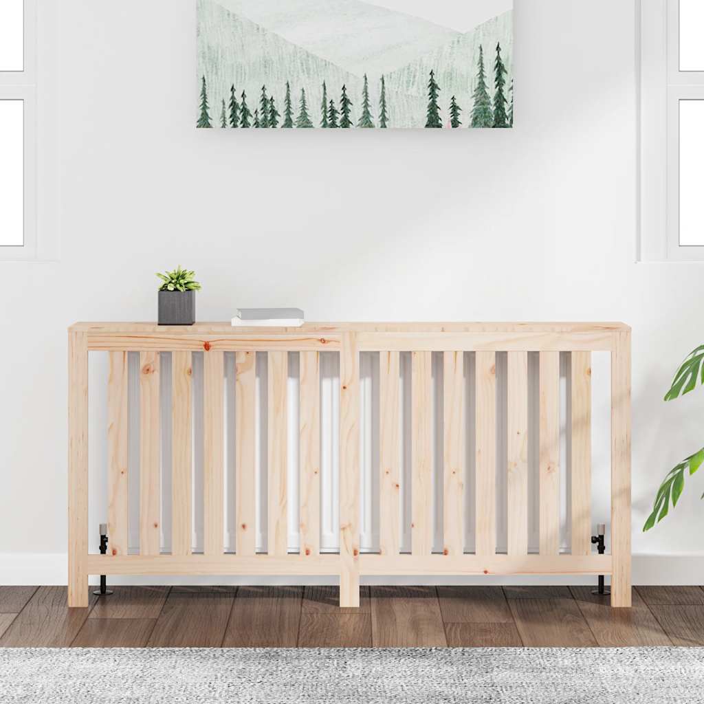 Radiator Cover 169x19x84 cm Solid Wood Pine