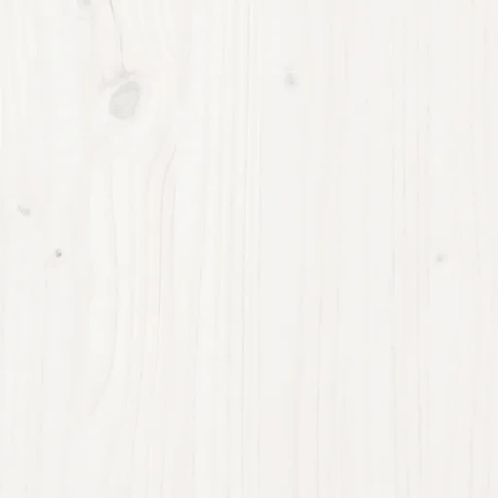Radiator Cover White 169x19x84 cm Solid Wood Pine