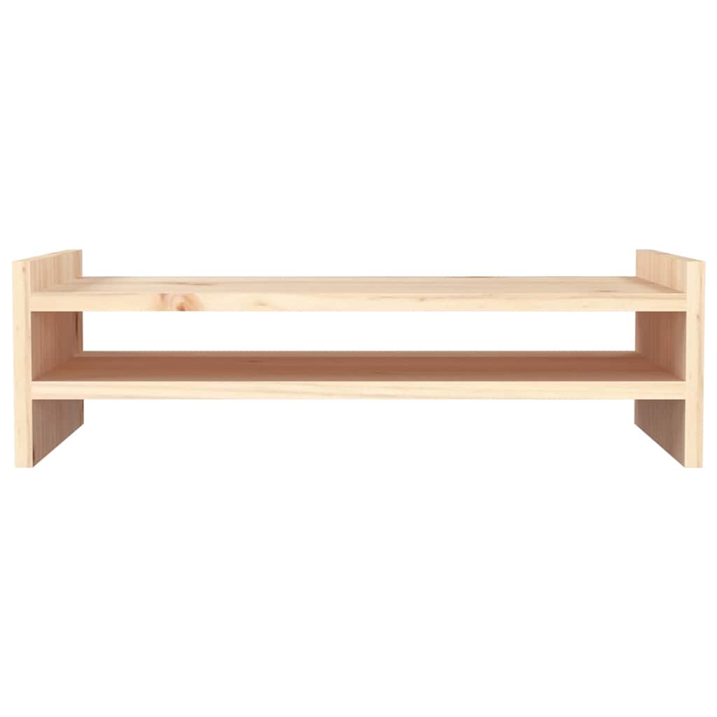 Monitor Stand 50x27x15 cm Solid Wood Pine