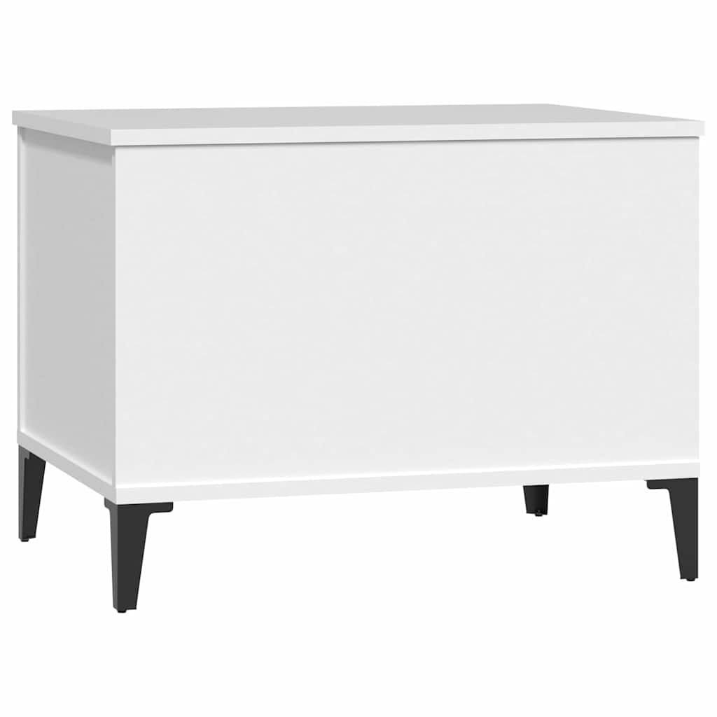 Coffee Table White 60x44,5x45 cm Engineered Wood