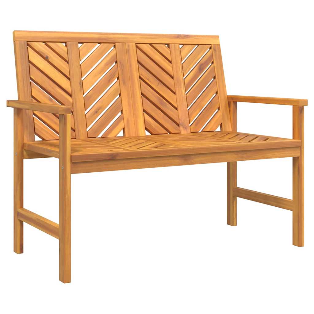 Garden Dining Set 6 pcs Brown Solid Acacia Wood