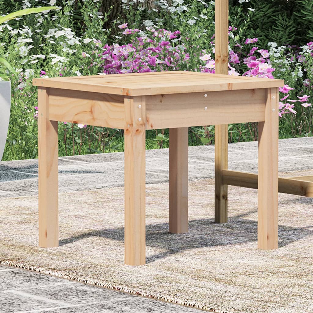Garden Bench | Natural pine | Solid pine wood | Compact | Simplistic