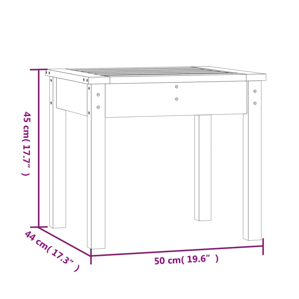 Garden Bench | Grey | Solid Pine Wood | Standard | Durable | Garden Bench