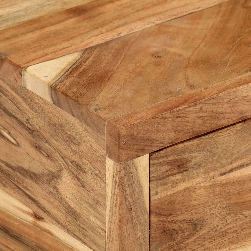 TV Stand (118-200)x30x40 cm Solid Wood Acacia