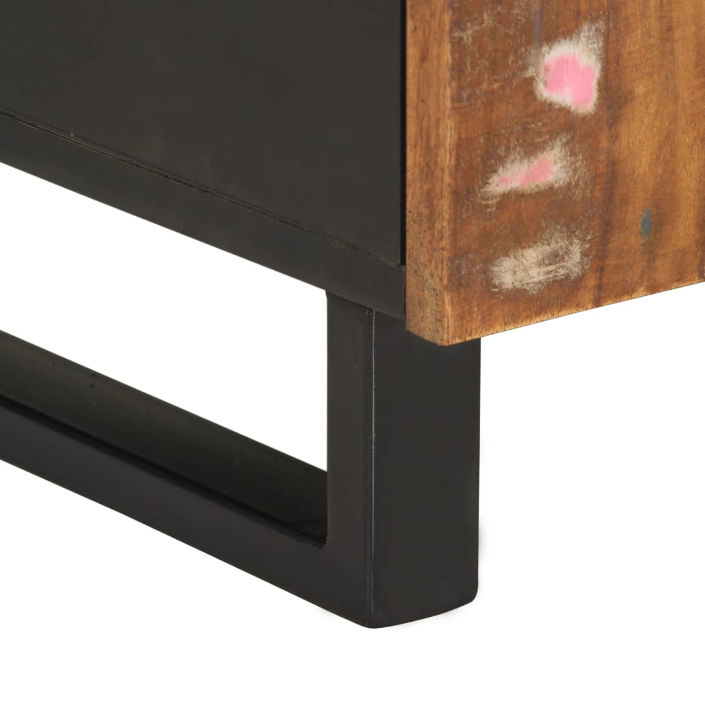 TV Cabinet 105x33.5x46 cm Solid Wood Reclaimed&Engineered Wood
