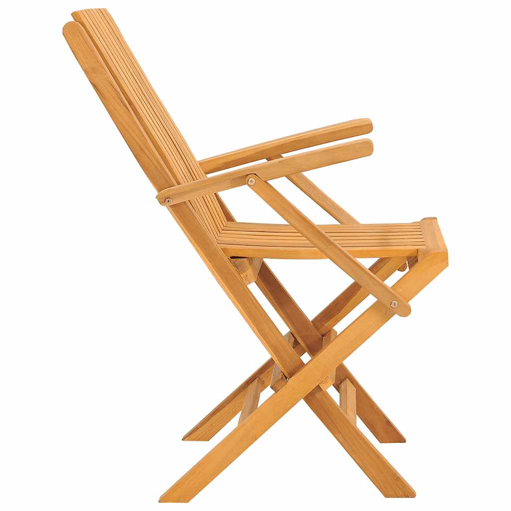 Folding Chairs 2 pcs 61x67x90 cm Solid Wood Teak