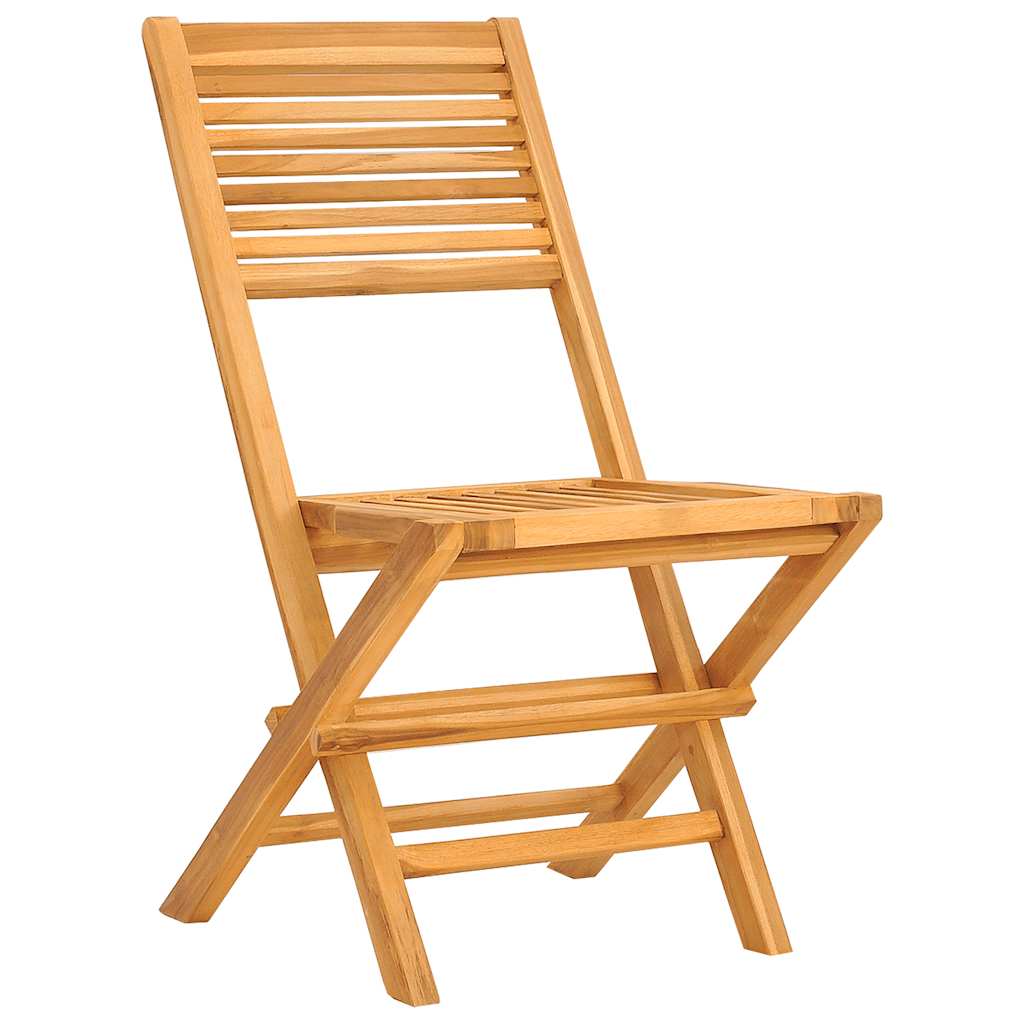 Folding Chairs 2 pcs 47x62x90 cm Solid Wood Teak