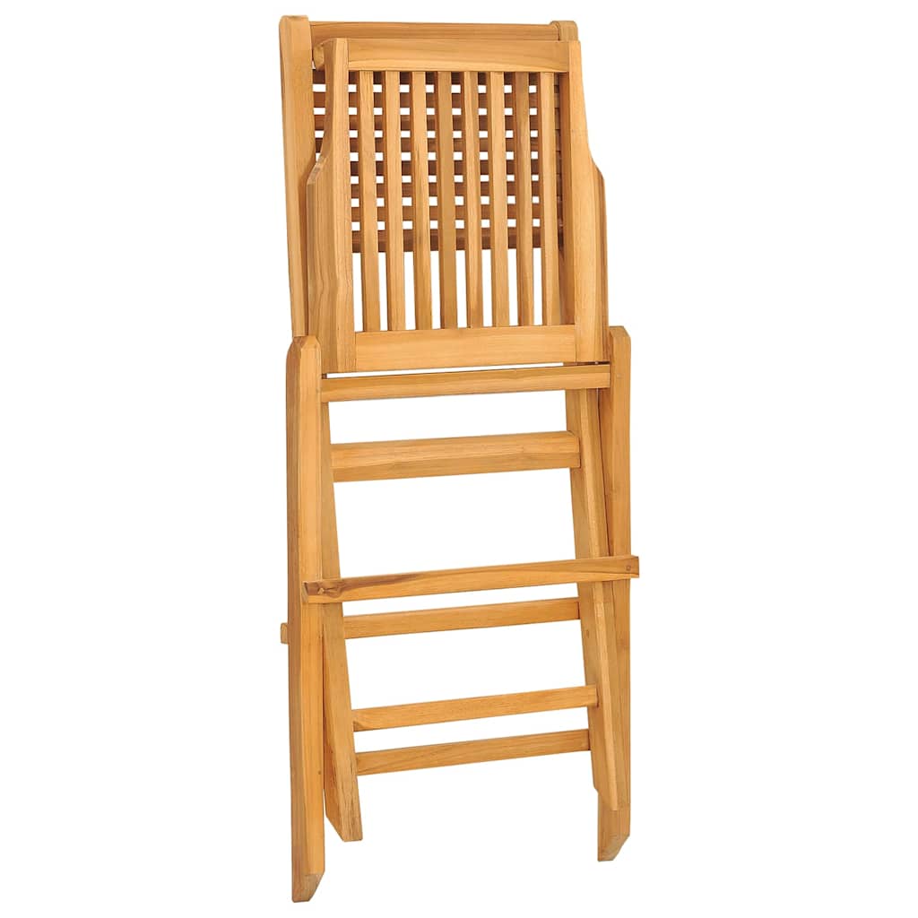 Folding Chairs 2 pcs 47x62x90 cm Solid Wood Teak
