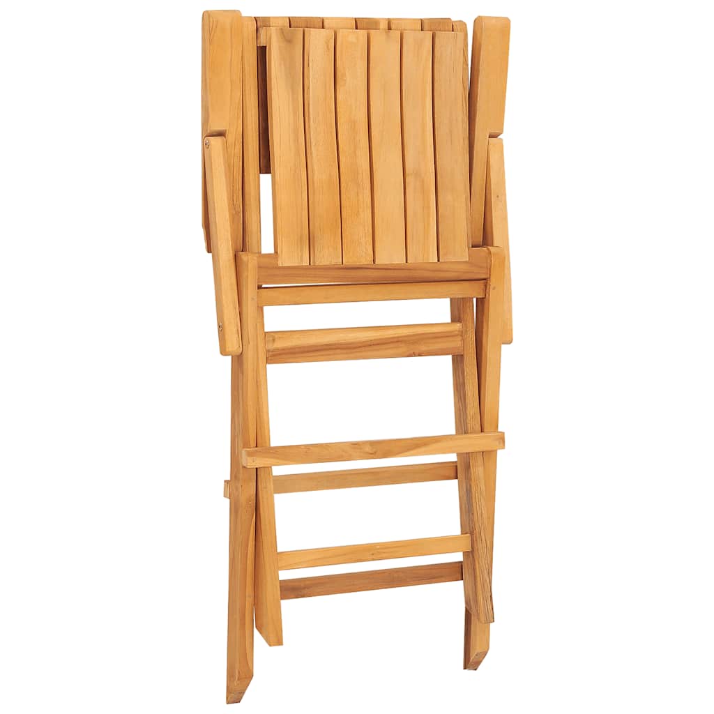 Folding Chairs 4 pcs 55x62x90 cm Solid Wood Teak