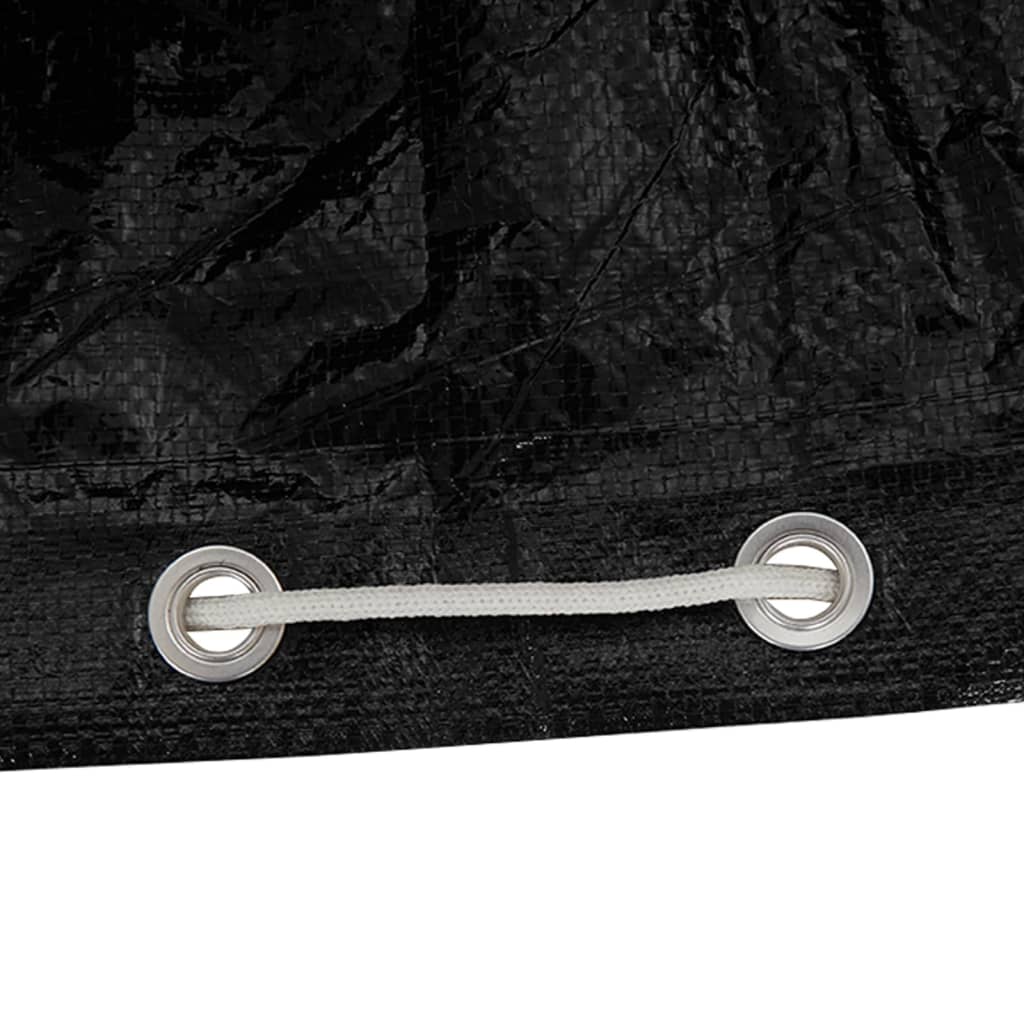 Garden Furniture Covers 2 pcs 16 Eyelets 325x205x90 cm Rectangular
