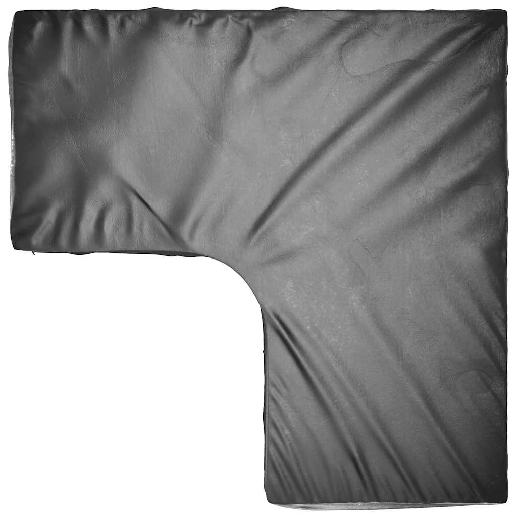 L-Shaped Garden Furniture Covers 2 pcs 12 Eyelets 185x185x90 cm