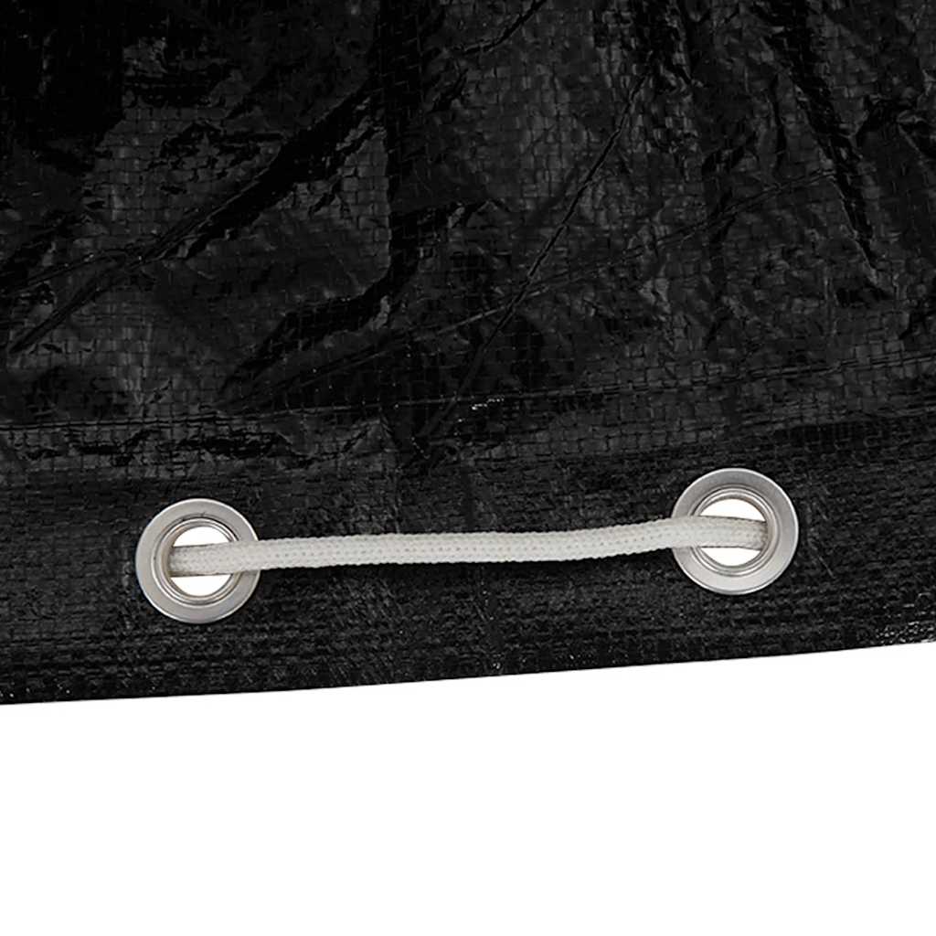 L-Shaped Garden Furniture Covers 2 pcs 12 Eyelets 185x185x90 cm