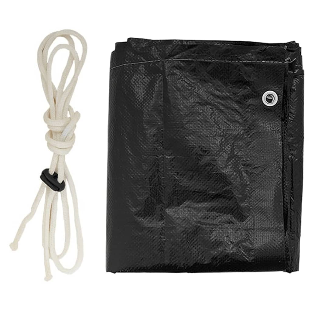 Swing Bench Covers 2 pcs 12 Eyelets 215x150x130/150 cm Polyethylene
