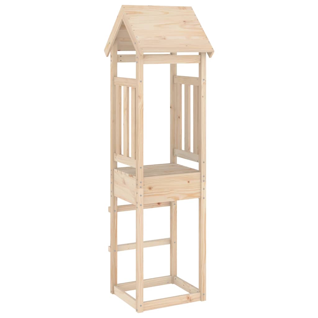 Play Tower 52,5x46,5x206,5 cm Solid Wood Pine