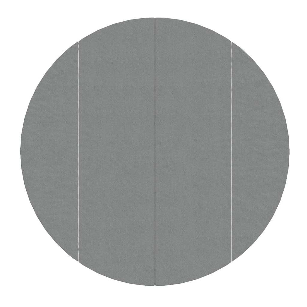 Pool Ground Sheet Ø 458 cm (2 mm) Non-woven Fabric Light Grey