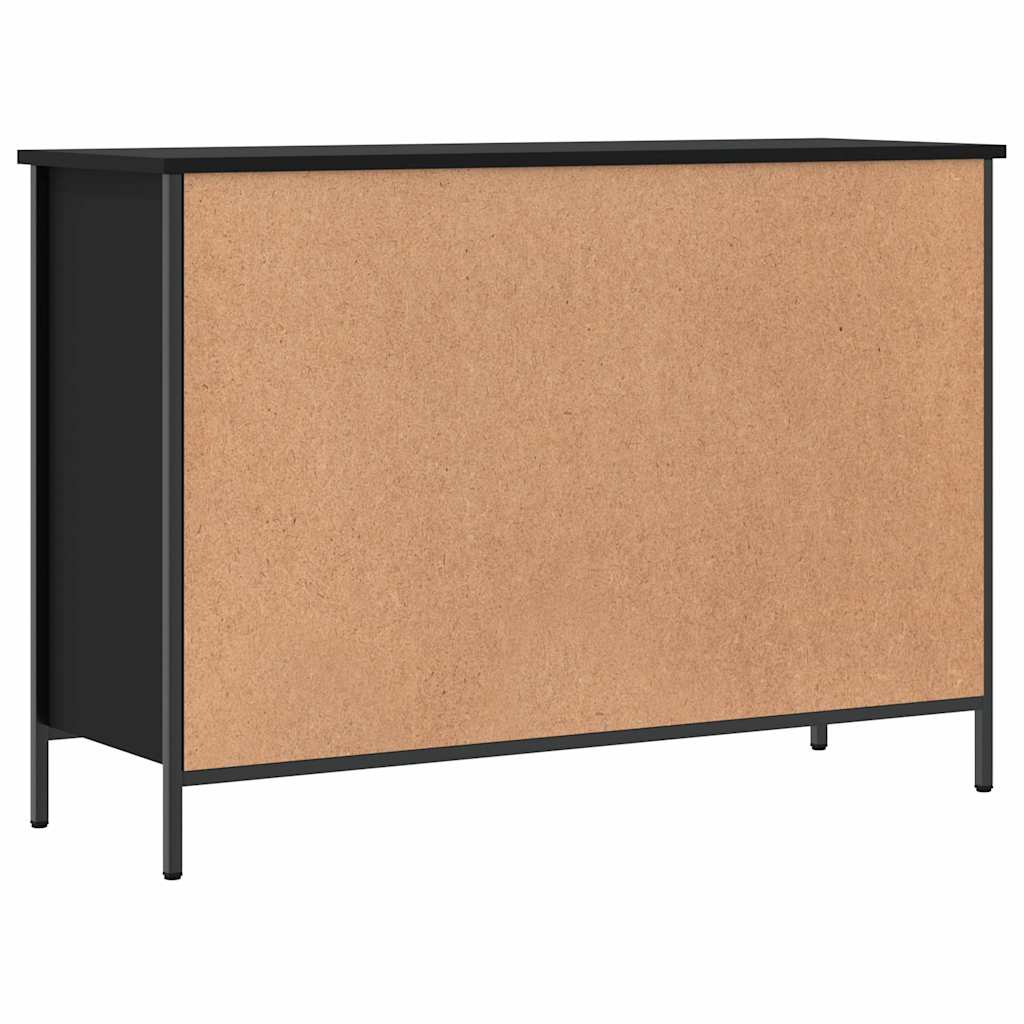 Shoe Cabinet Black 9 compartments for storing shoes