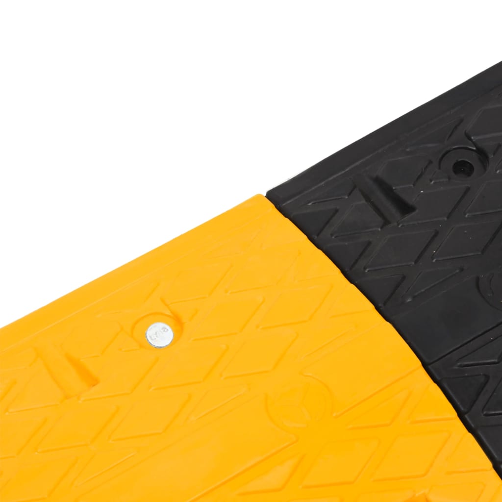 Speed Hump Yellow&Black 517x32.5x4 cm Rubber