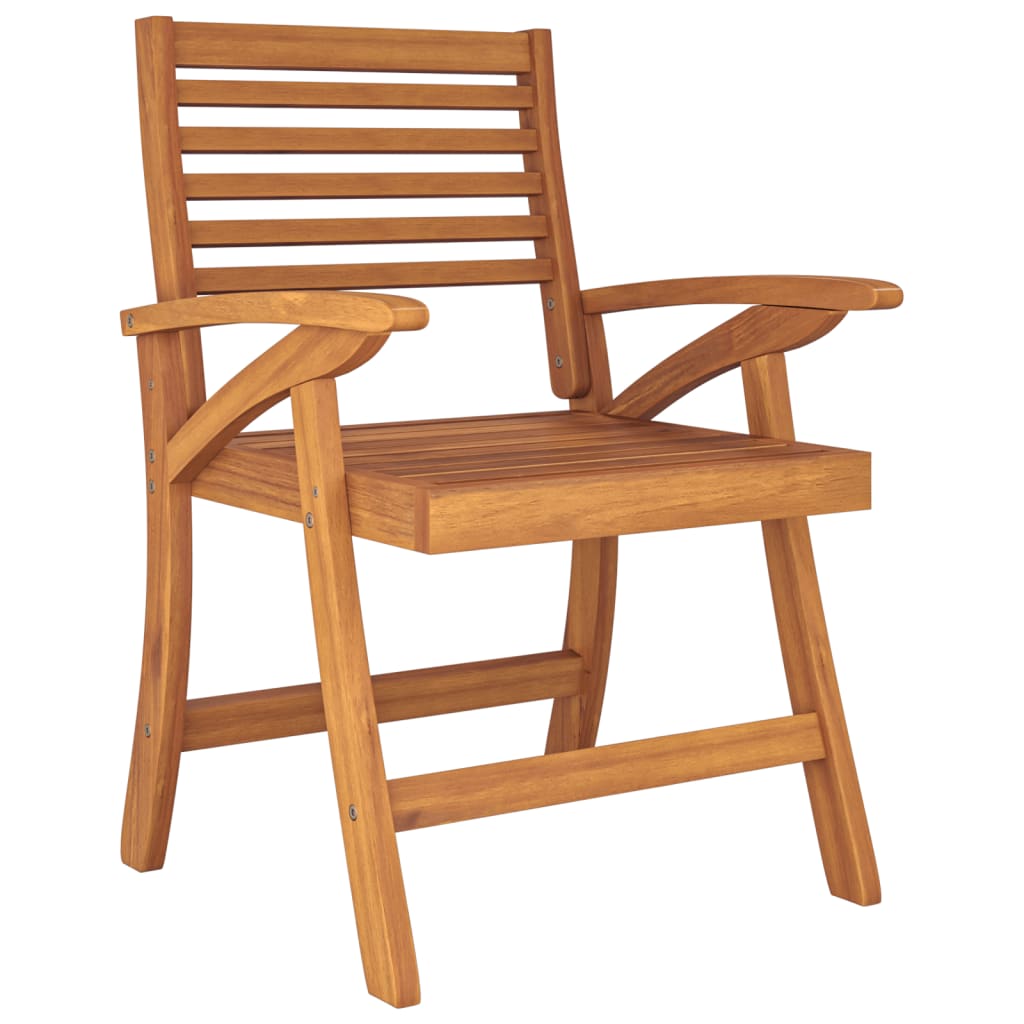 5 Piece Garden Dining Set Solid Wood Acacia