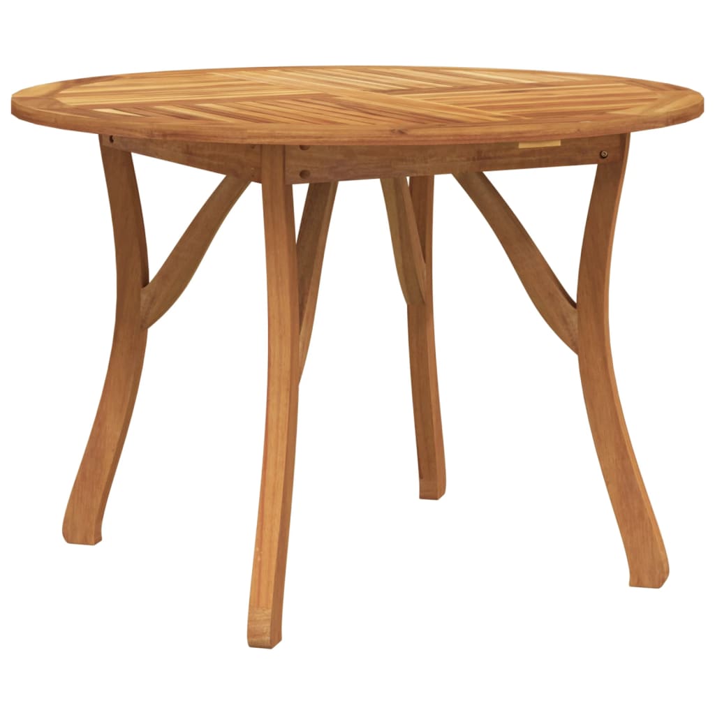 5 Piece Garden Dining Set Solid Wood Acacia
