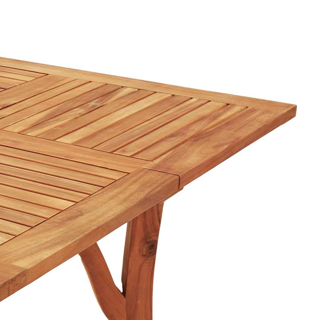 5 Piece Garden Dining Set Solid Wood Acacia